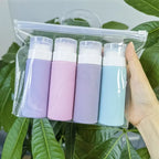 Silicone Travel Bottles – 100ML Leak Proof Squeezable Containers for Vacation