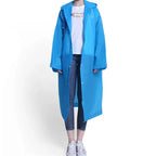 Heavy Duty Waterproof Raincoat – Thickened Hooded Poncho for Outdoor Travel