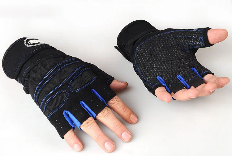 Shockproof Weight Lifting Gloves – Wrist Support for Gym Fitness Training