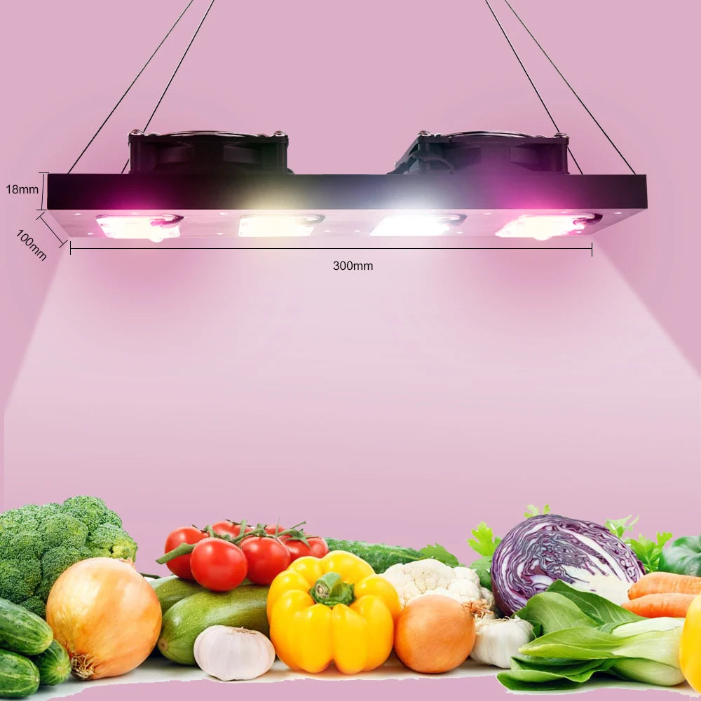 Full Spectrum LED Grow Light – Hydroponic Lamp for Indoor Plant Cultivation