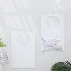 Foldable Mesh Laundry Basket – Wall Hanging Storage for Bathroom Organization