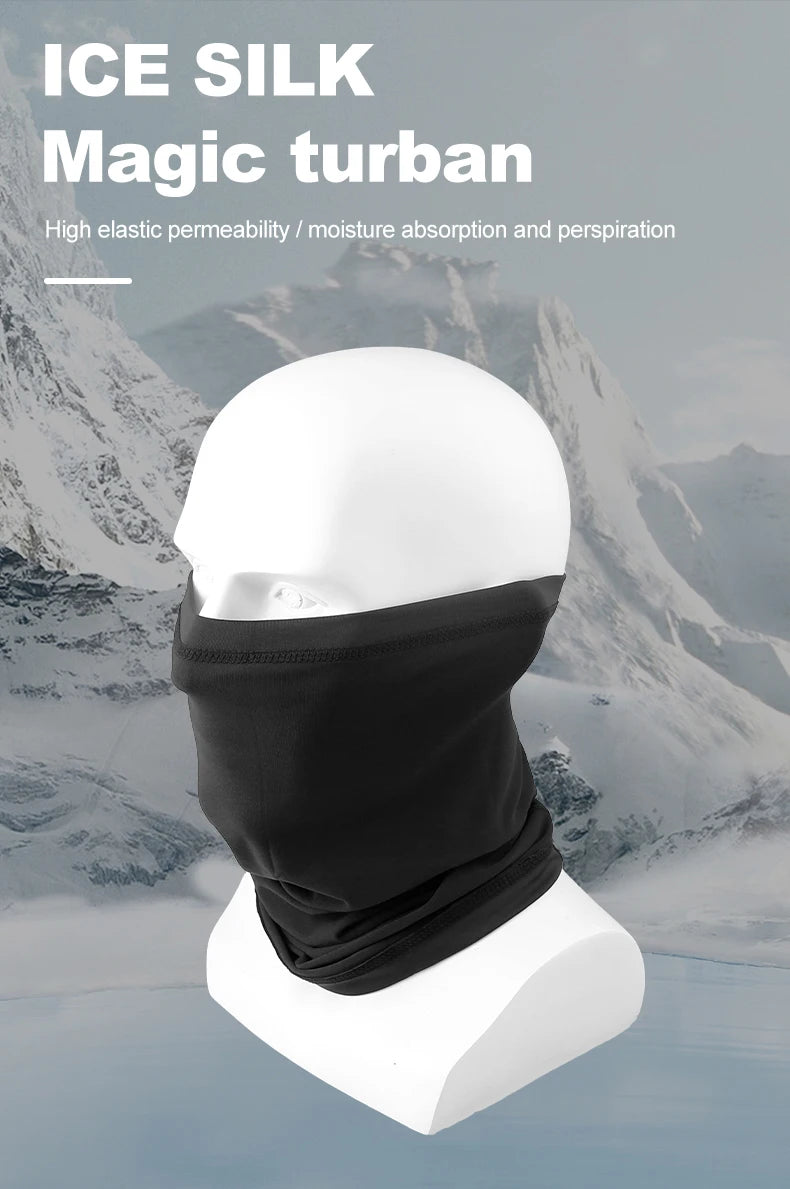 Breathable UV Face Gaiter – Sweat Absorbent Bandana for Outdoor Sports