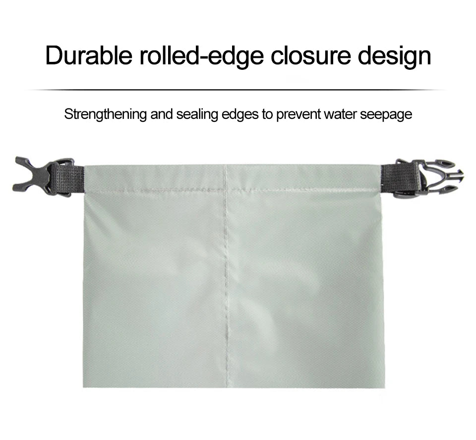 Waterproof Dry Bag – Ultralight Storage Sack for Outdoor Kayaking and Rafting