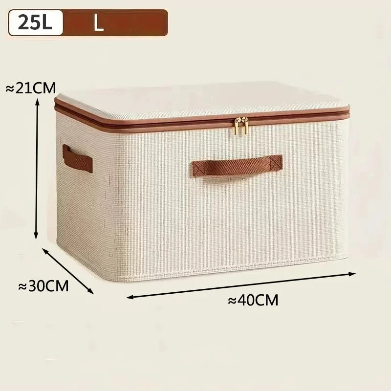 Linen Storage Box Large Heavy Duty Foldable Organizer – Kairo Supply Co