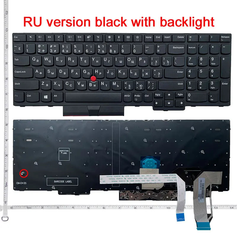 Replacement Laptop Keyboard – English US/RU for Lenovo ThinkPad Series