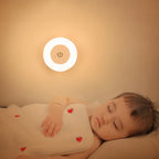 Magnetic USB LED Night Light – Portable Rechargeable Lamp for Bedroom and Kitchen