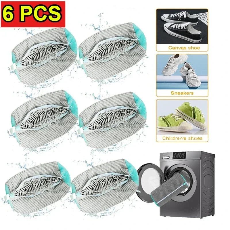 Sneaker Washing Mesh Bag – Protective Laundry Net for Cleaning Shoes