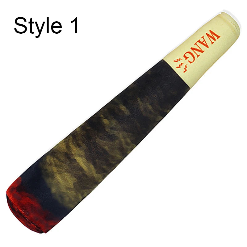 Interactive Cigar Squeaky Toy – Durable Plush for Small Puppy Teeth