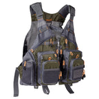 Adjustable Mesh Fishing Vest – Breathable Tackle Gear for Outdoor Sports