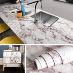 Self-Adhesive High Gloss PVC Wallpaper – Waterproof Film for Furniture Decor