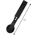 Stainless Steel Camping Knife Set – Multi-functional Cutlery for Outdoor Survival
