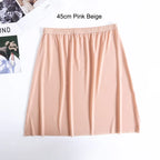 Ice Silk Half Slip – Plus Size Anti-Chafing Underskirt for Summer Dresses