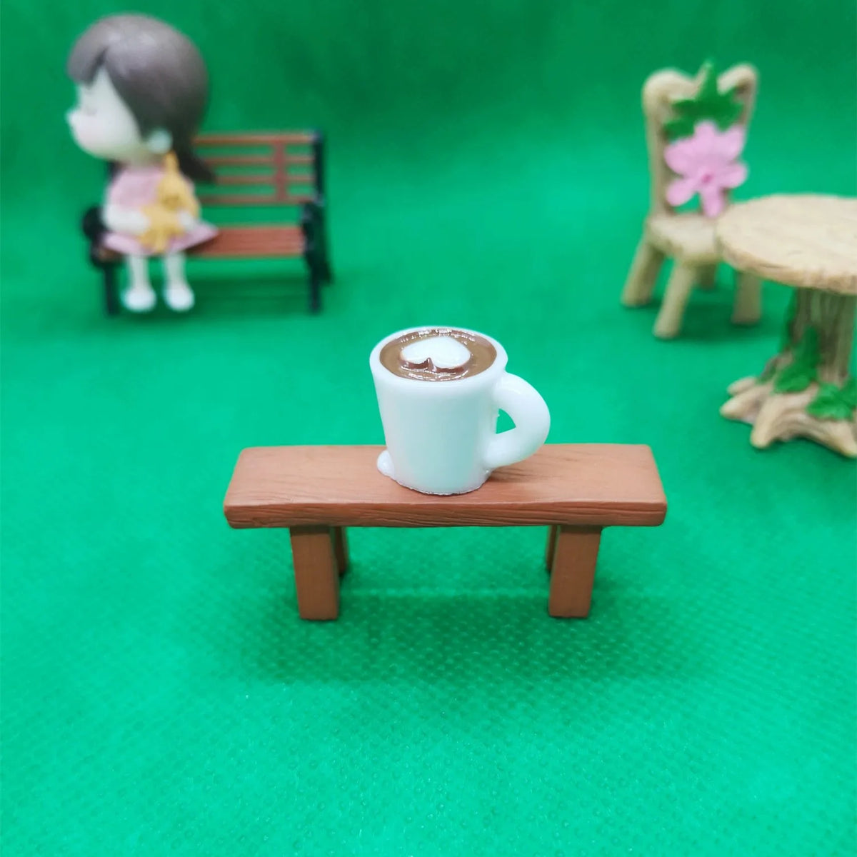 Miniature Resin Coffee Cups – Kawaii DIY Craft Decor for Phone Case Art