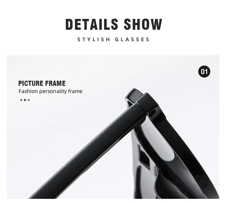 Vintage Square Mirror Sunglasses – Retro Fashion Eyewear for Women