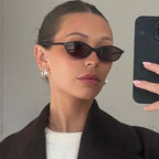 Oval Sunglasses – Small Retro Fashion Shades for Women and Men