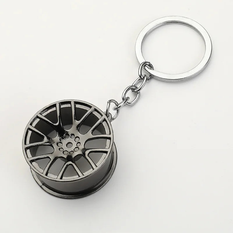 Metal Vernier Caliper Keychain – Miniature Bottle Opener for Car Accessories