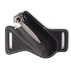 Leather Folding Knife Sheath – Anti-Scratch Belt Holster for Camping Tools