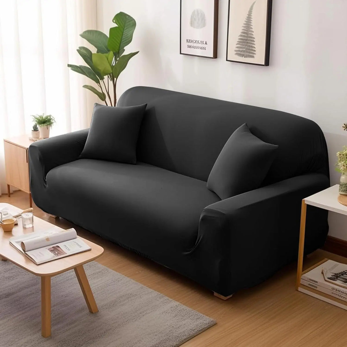 Thickened Elastic Sofa Slipcovers – Sectional Corner Couch Protection for Living Room