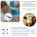RFID Pet Microchip Syringe – 134.2KHz FDX-B ID Tag for Dogs Cats and Horses