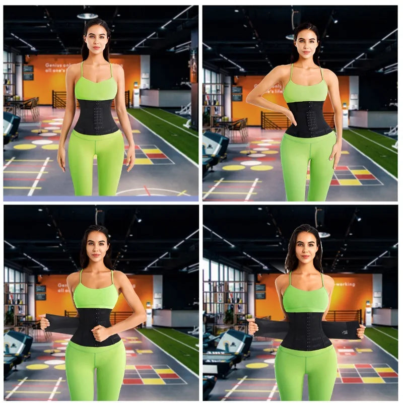 Waist Trainer Body Shaper – Tummy Control Slimming Corset for Fitness