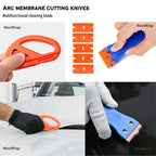 Vinyl Wrap Tool Kit – Felt Squeegee and Knife Set for Car Tinting