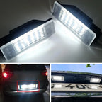 LED License Plate Lights – Bright Number Tag Lamps for Peugeot Vehicles