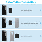 Universal Metal Magnetic Plate – Iron Disk Sticker for Car Phone Holders