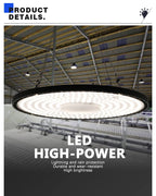UFO LED High Bay Light – 200W Waterproof Industrial Lighting for Warehouse