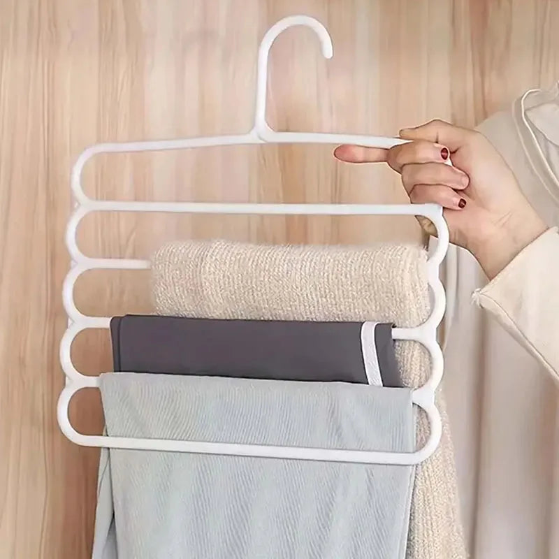 Multi-Layer Pants Hanger – Space Saving Rack for Closet Organization