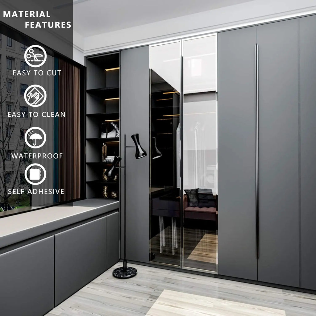 Self-Adhesive Vinyl Wallpaper – Waterproof Film for Kitchen and Bathroom Decor
