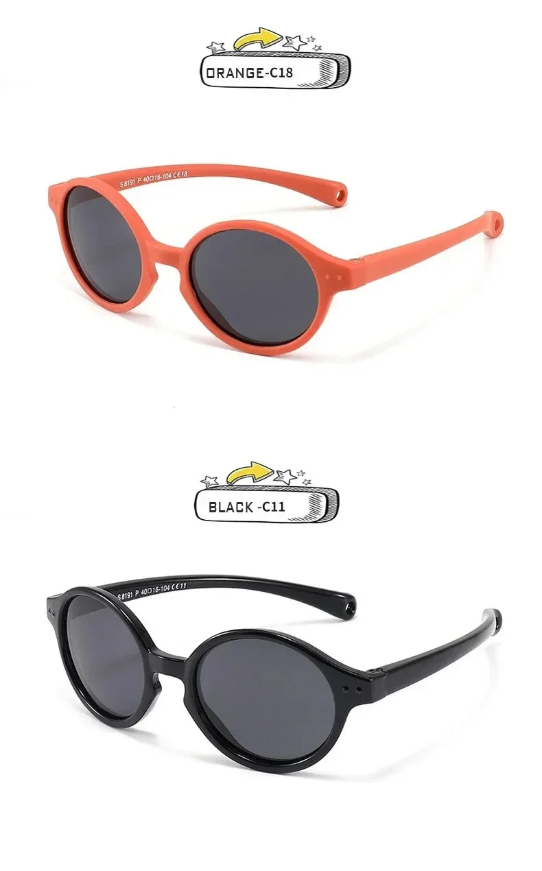 Baby Polarized Sunglasses – UV400 Protection for Infants and Toddlers