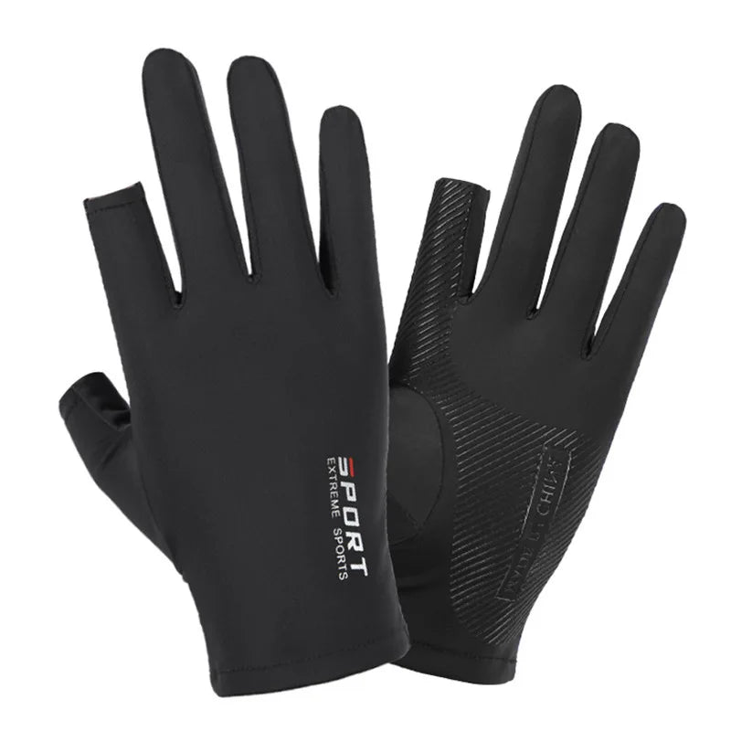 Breathable UV Protective Fishing Gloves – Touch Screen Gear for Outdoor Sports