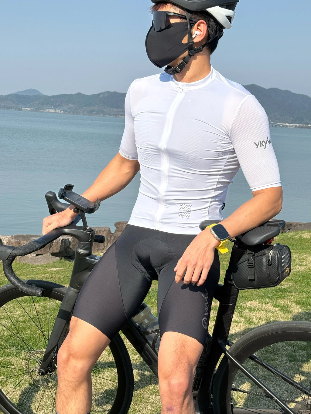 Men's Cycling Jersey – Lightweight UPF 50+ Short Sleeve for Road Biking