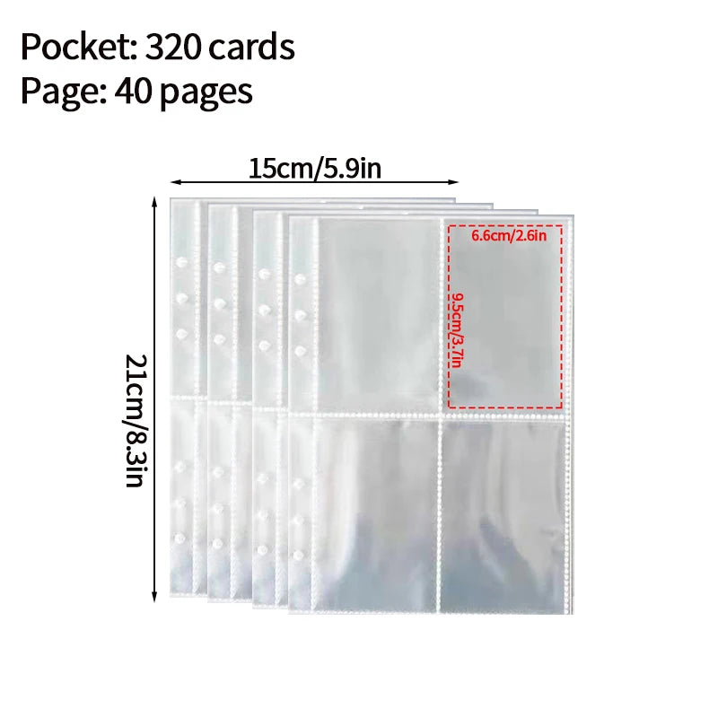 A5 Photocard Binder – Collectible Kpop Album Storage for Trading Cards