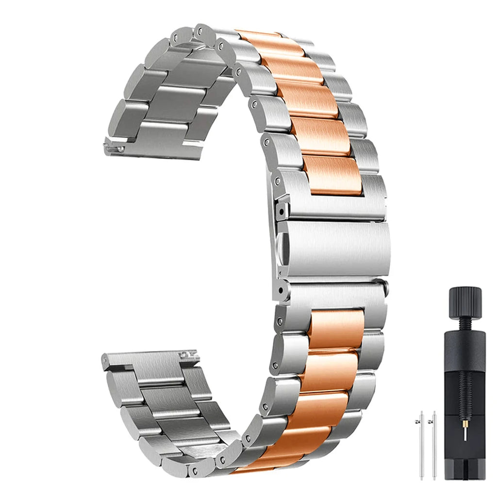 Stainless Steel Watch Band – Replacement Metal Bracelet for Huawei Watch GT4