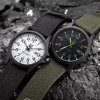 XINEW Nylon Band Quartz Watch – Military Casual Wristwatch for Men