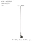 Simulation Antenna Decoration for 1/8 to 1/18 Scale RC Crawler Cars