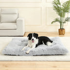 Plush Pet Bed – Soft Long Fur Cushion for Dog and Cat Sleeping
