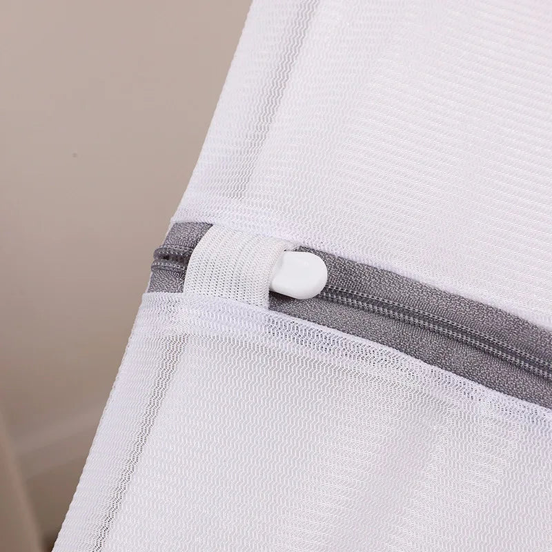 Mesh Laundry Washing Bag – Durable Zippered Net for Delicate Clothes