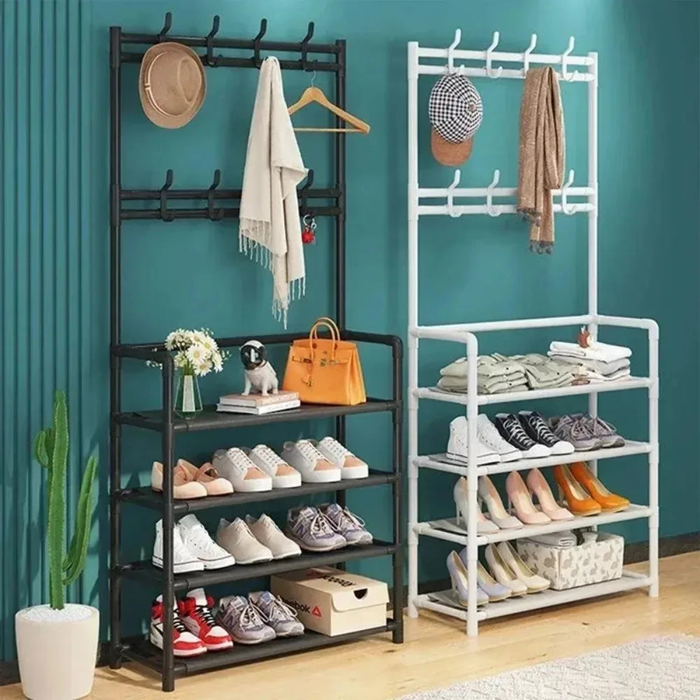 Multi-Layer Shoe Rack – Floor-Standing Organizer for Entryway and Closet Storage
