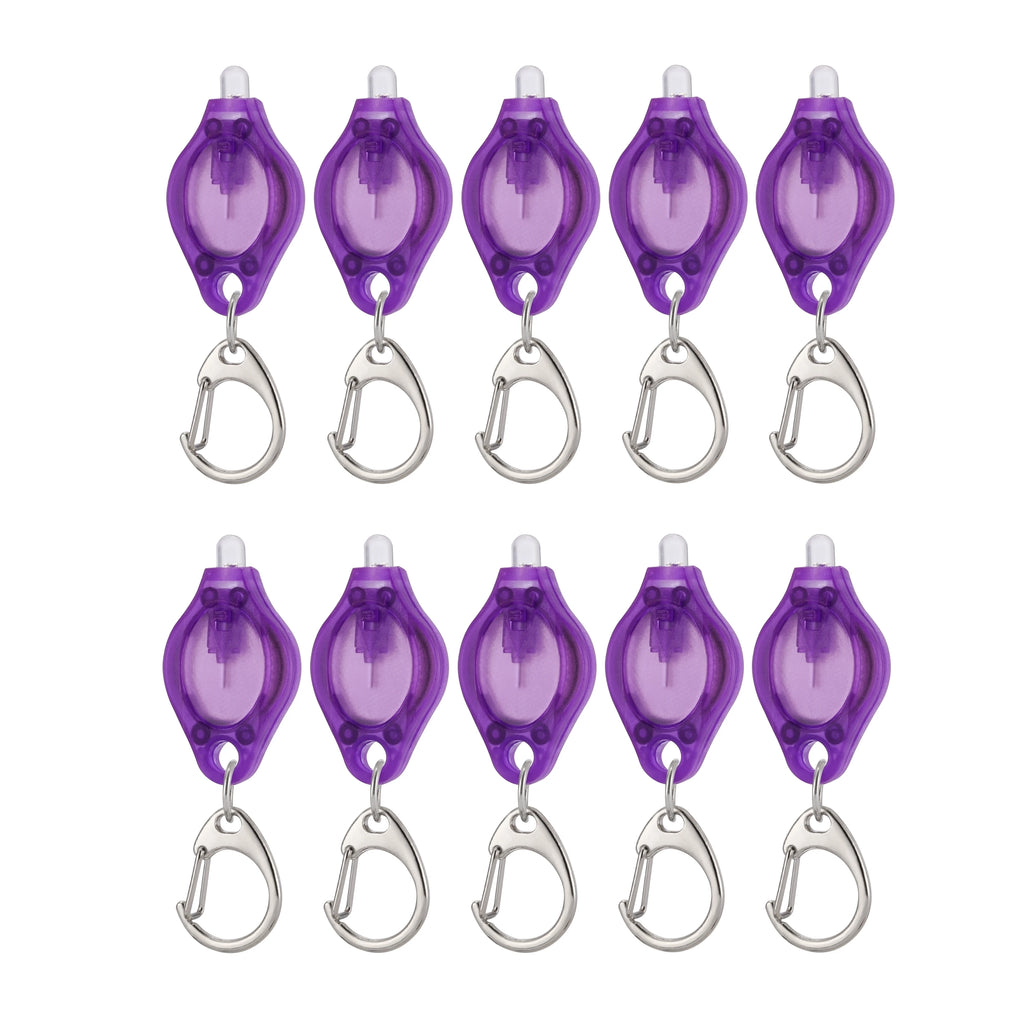 UV LED Keychain Flashlight – Dual 365/395nm Light for Stain and Ink Detection