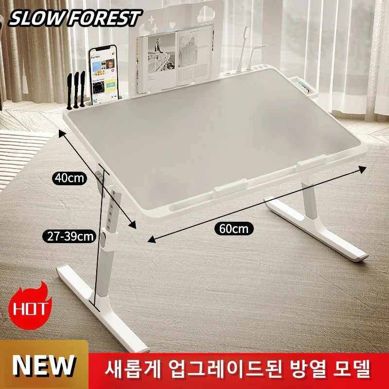 Adjustable Laptop Bed Tray – Portable Folding Desk for Home Office