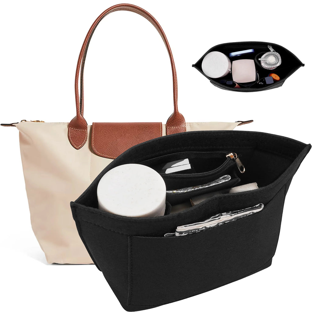 Felt Purse Organizer Insert – Multi-Size Handbag Shaper for Women