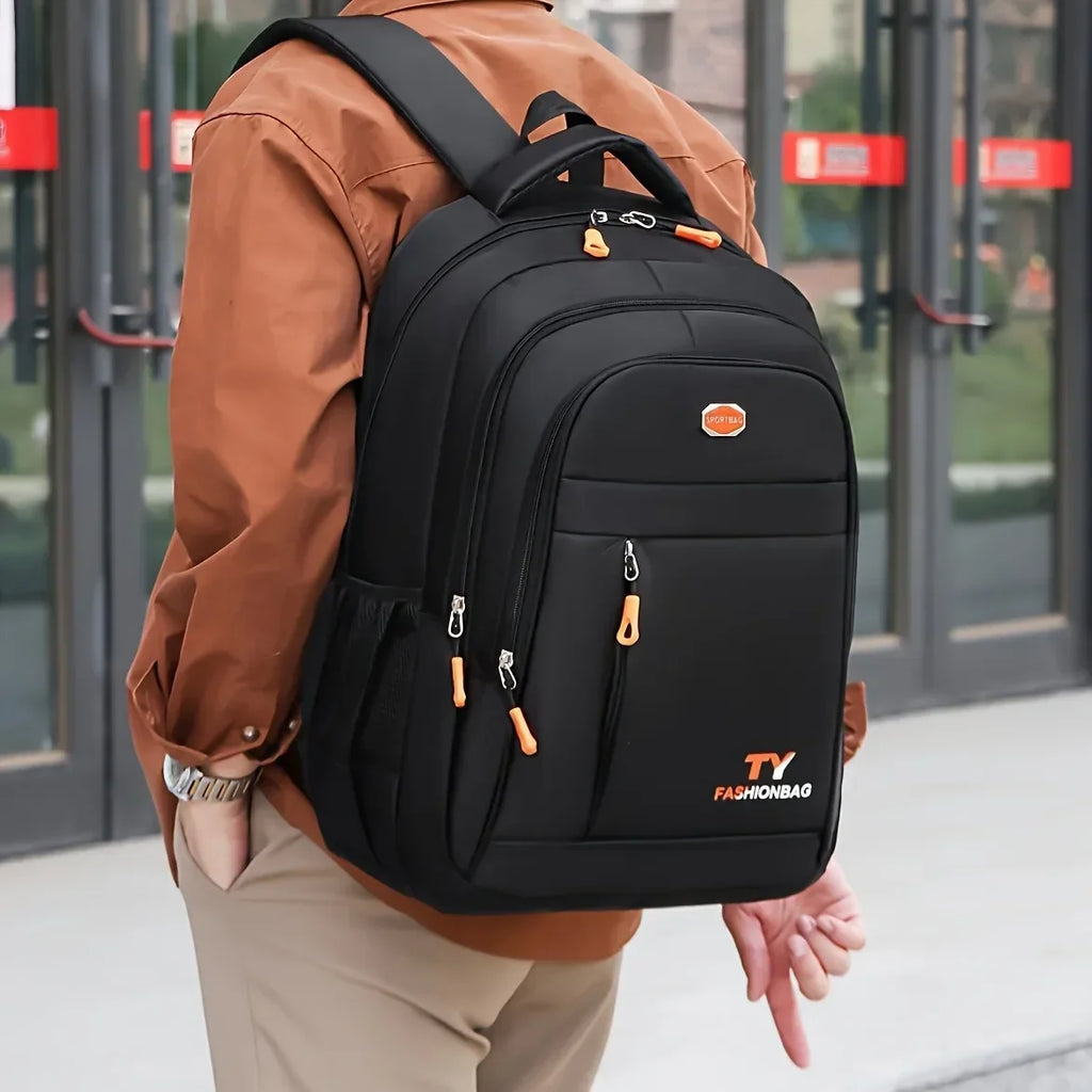 Large Waterproof Laptop Backpack – Casual Travel Bag for Men