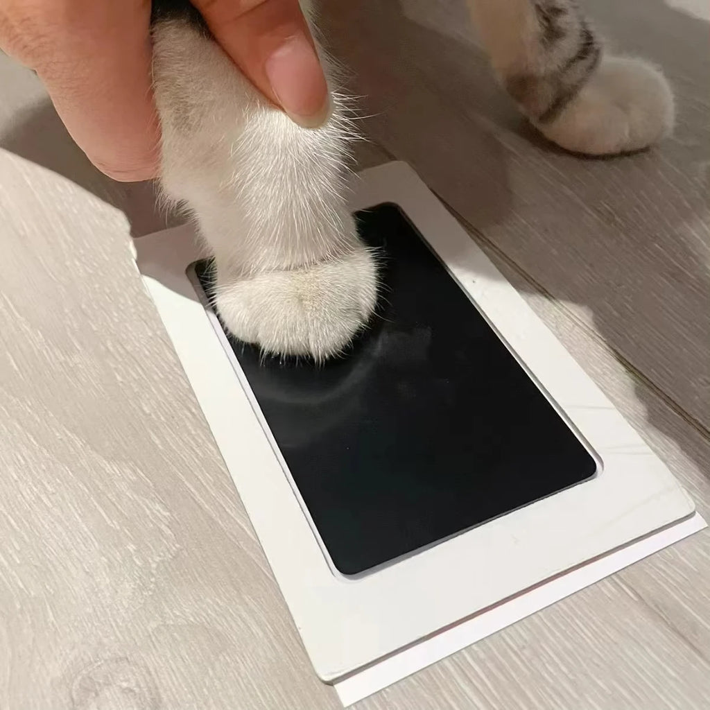 Paw Print Inkless Impression Kit – Clean Touch Keepsake for Pet Owners