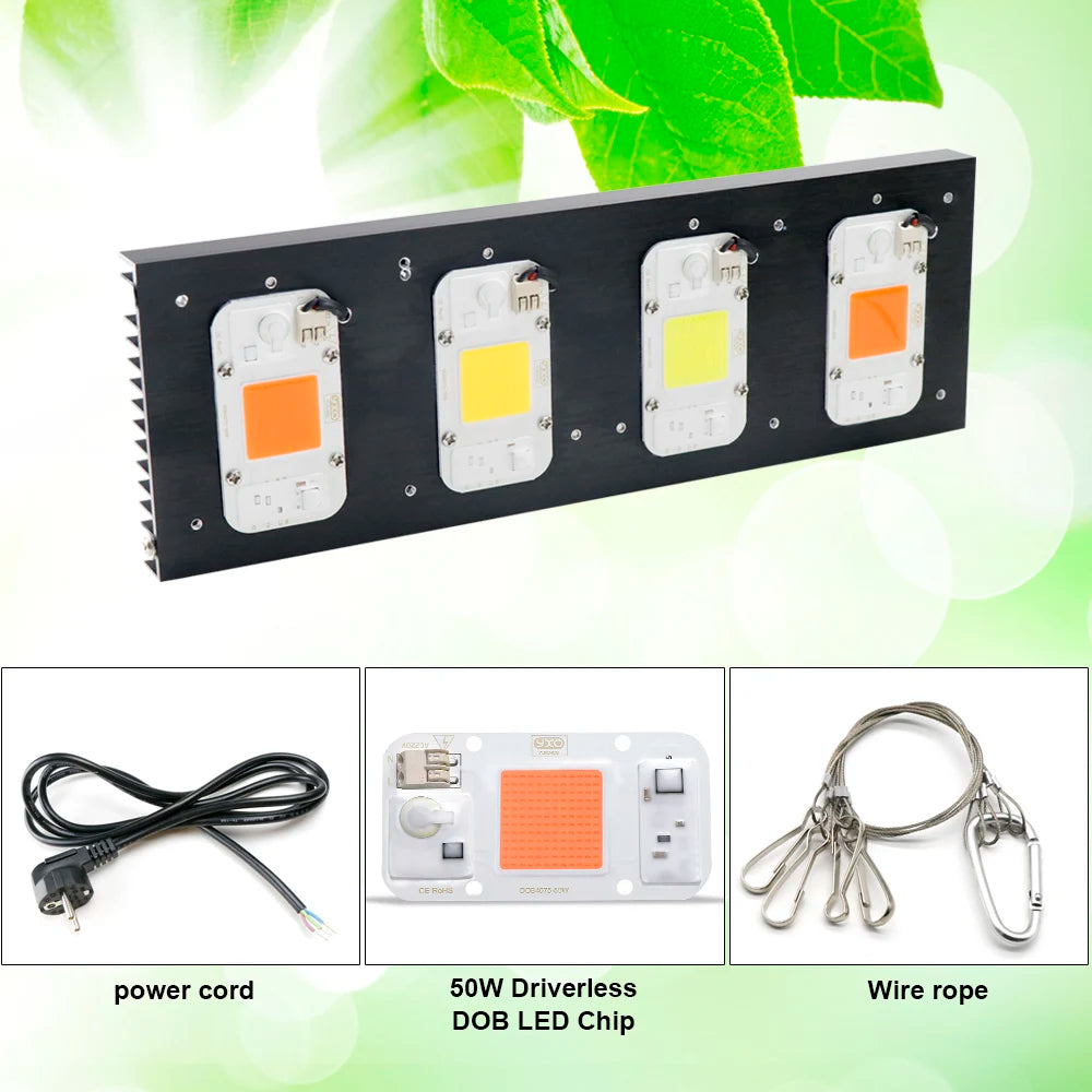 Full Spectrum LED Grow Light – Hydroponic Lamp for Indoor Plant Cultivation
