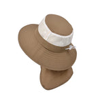 Kids Sunshade Fishing Hat – Breathable Wide Brim Shawl for Outdoor Summer