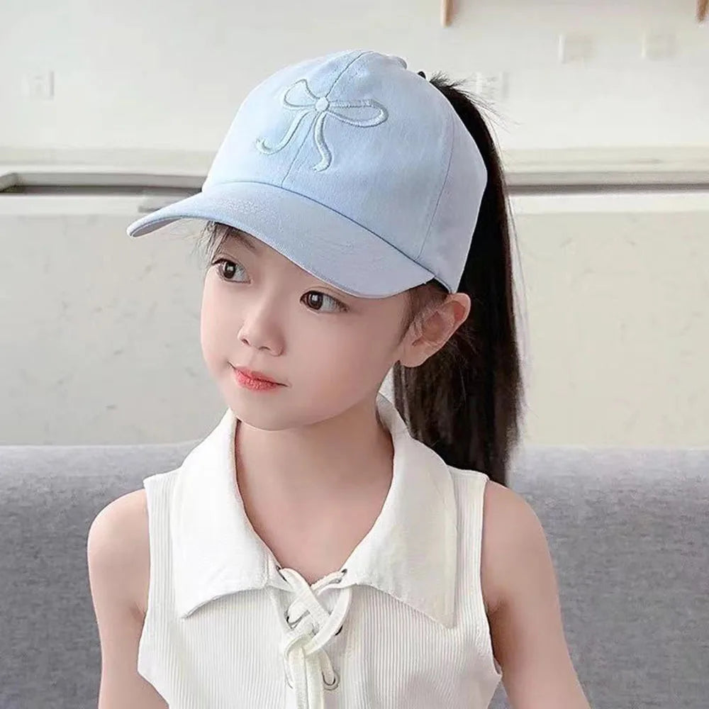 Adjustable Kids Baseball Cap – Sun Protection Hat for Outdoor Summer Travel