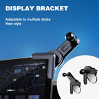17mm Ball Head Extension Rod – Adjustable Car Phone Mount for Tesla Accessories