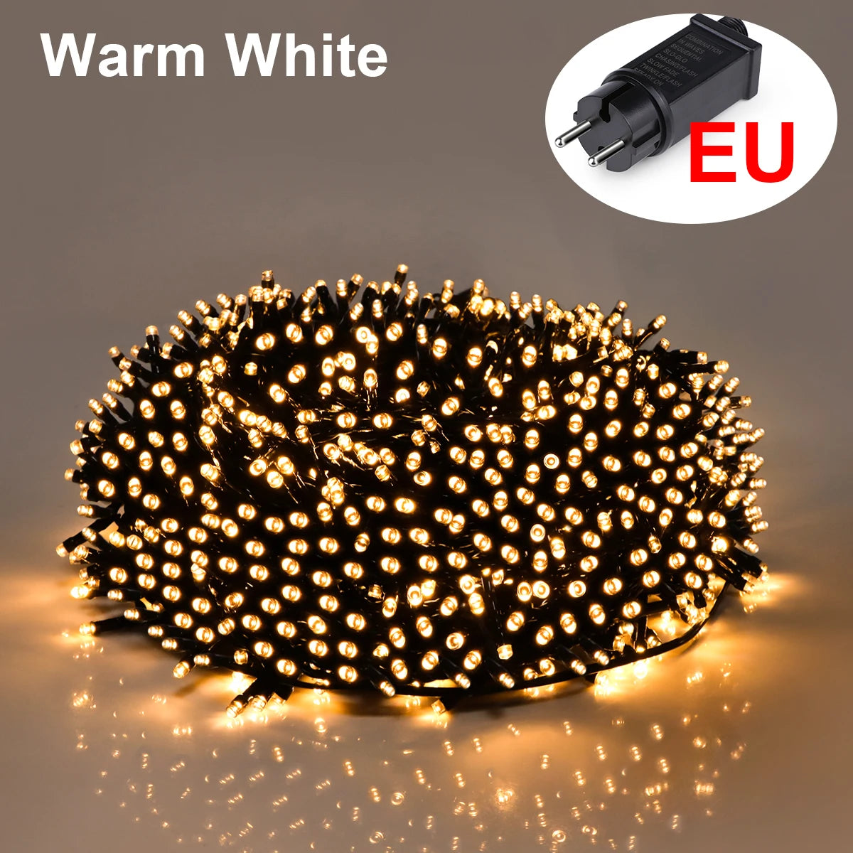 LED Fairy String Lights – Waterproof Garland for Indoor Outdoor Decor